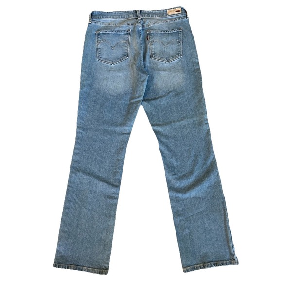 Levi Demi Curve Mid Rise Straight Jeans Size‎ 10/30 - Picture 3 of 8